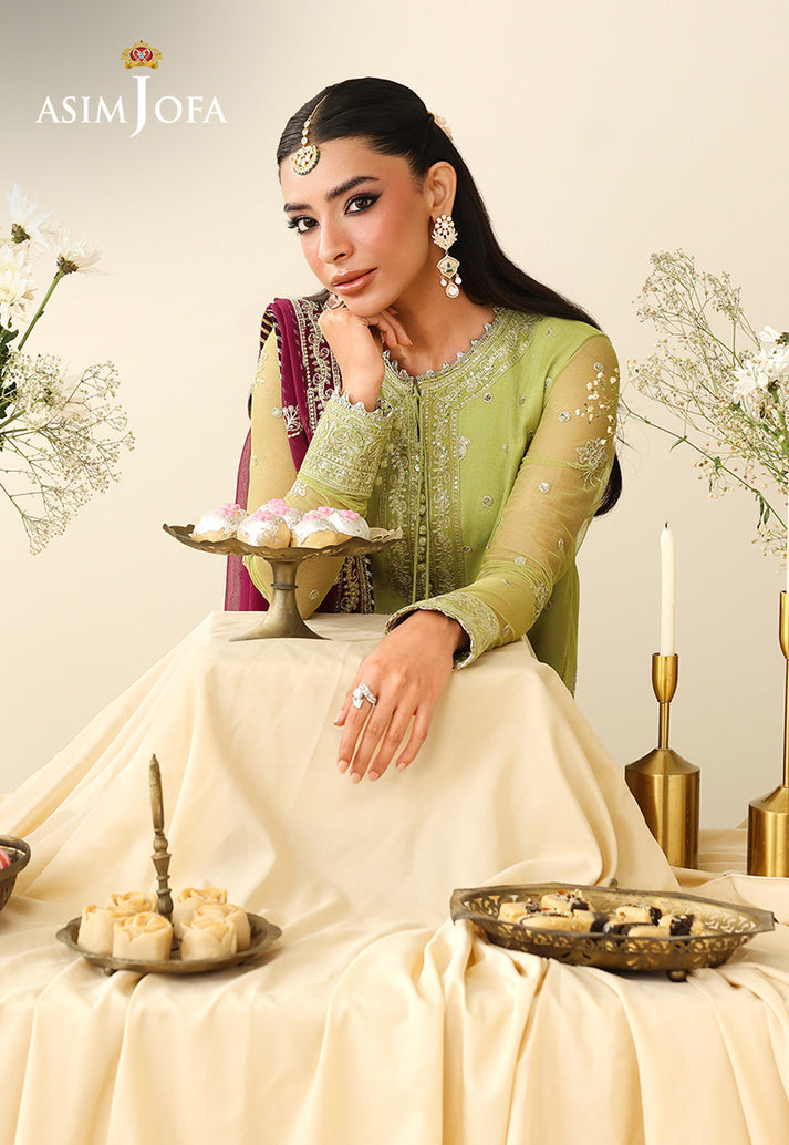 Asim Jofa | Luxury Formals 26 | AJULIH-10 by Asim Jofa - Designer Dress  - Type : Ladies Clothes - Available at Libayah - 100% Original 