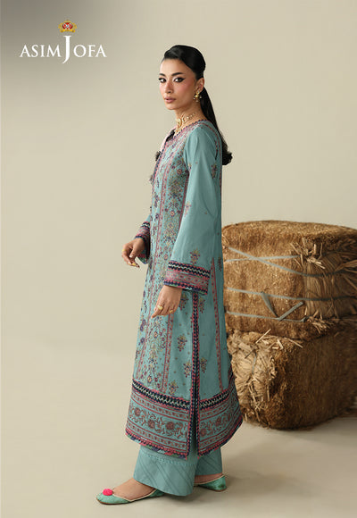 Asim Jofa | Kashmiri Collection 25 | AJULK-03 by Asim Jofa - Designer Dress  - Type : Ladies Clothes - Available at Libayah - 100% Original 