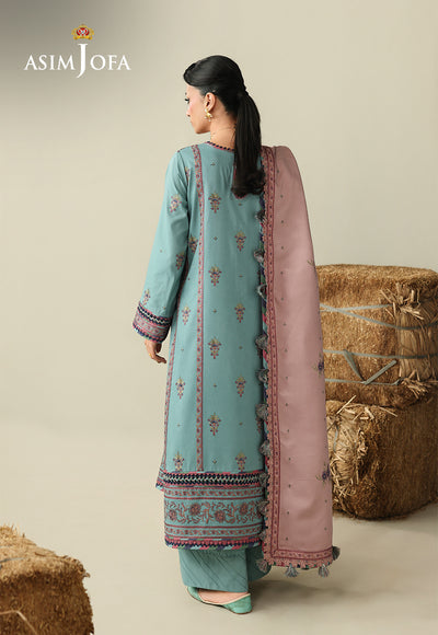 Asim Jofa | Kashmiri Collection 25 | AJULK-03 by Asim Jofa - Designer Dress  - Type : Ladies Clothes - Available at Libayah - 100% Original 
