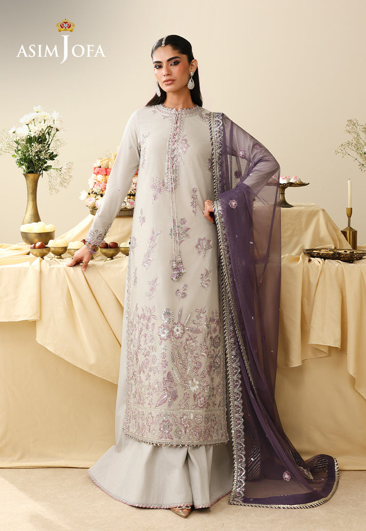 Asim Jofa | Luxury Formals 26 | AJULIH-09 by Asim Jofa - Designer Dress  - Type : Ladies Clothes - Available at Libayah - 100% Original 