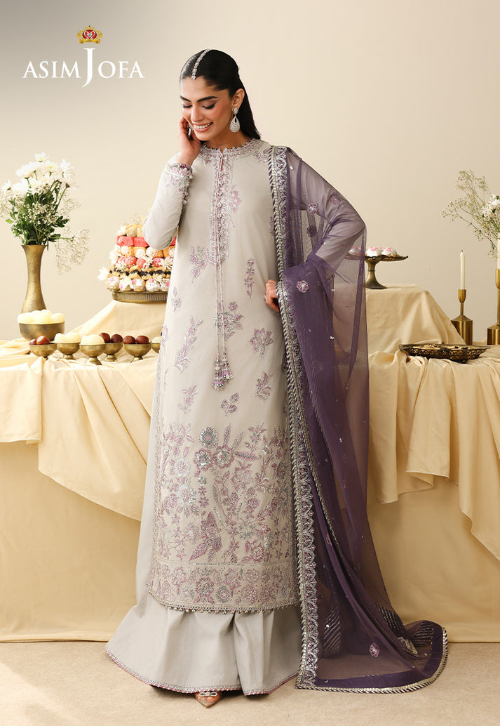Asim Jofa | Luxury Formals 26 | AJULIH-09 by Asim Jofa - Designer Dress  - Type : Ladies Clothes - Available at Libayah - 100% Original 