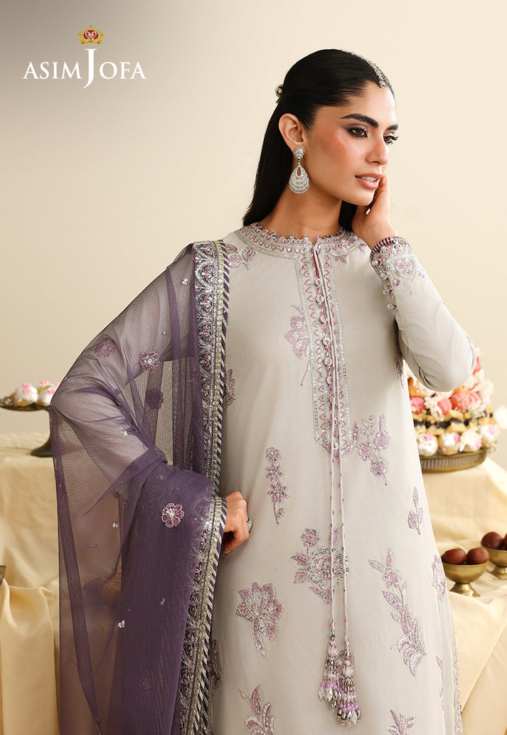 Asim Jofa | Luxury Formals 26 | AJULIH-09 by Asim Jofa - Designer Dress  - Type : Ladies Clothes - Available at Libayah - 100% Original 
