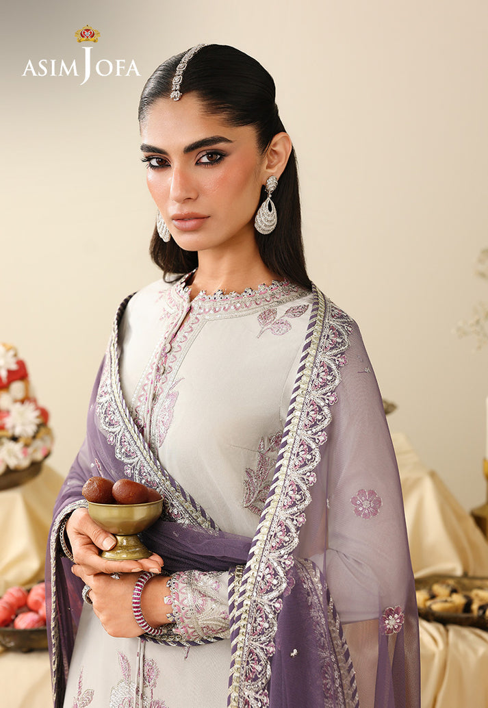 Asim Jofa | Luxury Formals 26 | AJULIH-09 by Asim Jofa - Designer Dress  - Type : Ladies Clothes - Available at Libayah - 100% Original 