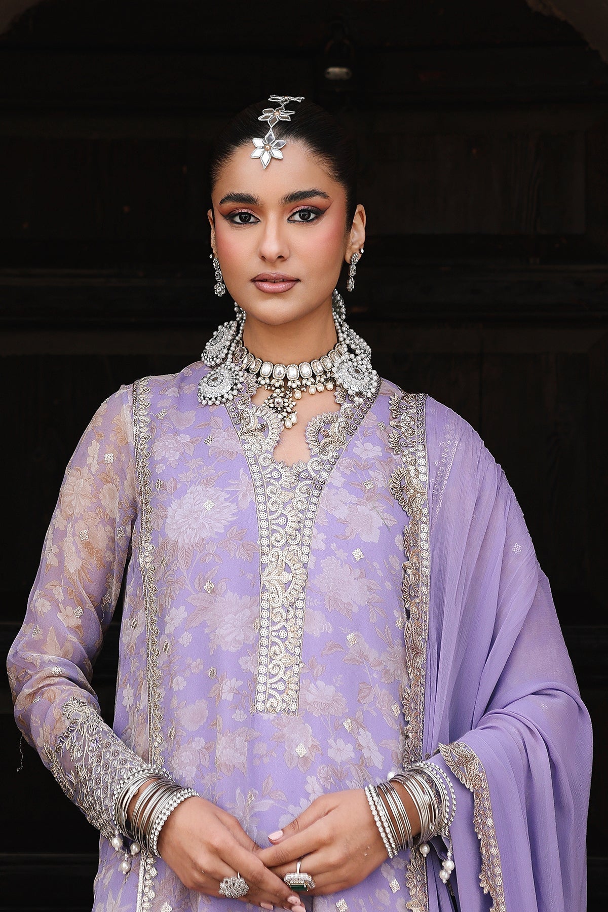 Charizma | Vasal Chiffon | VSL6-11 by Charizma - Designer Dress  - Type : Ladies Clothes - Available at Libayah - 100% Original 