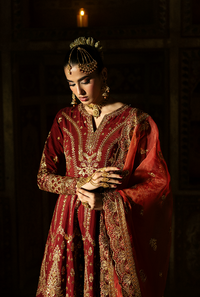 Saad Shaikh | Singhar Premium Silk 26 | SHAZMA by Saad Shaikh - Designer Dress  - Type : Ladies Clothes - Available at Libayah - 100% Original 