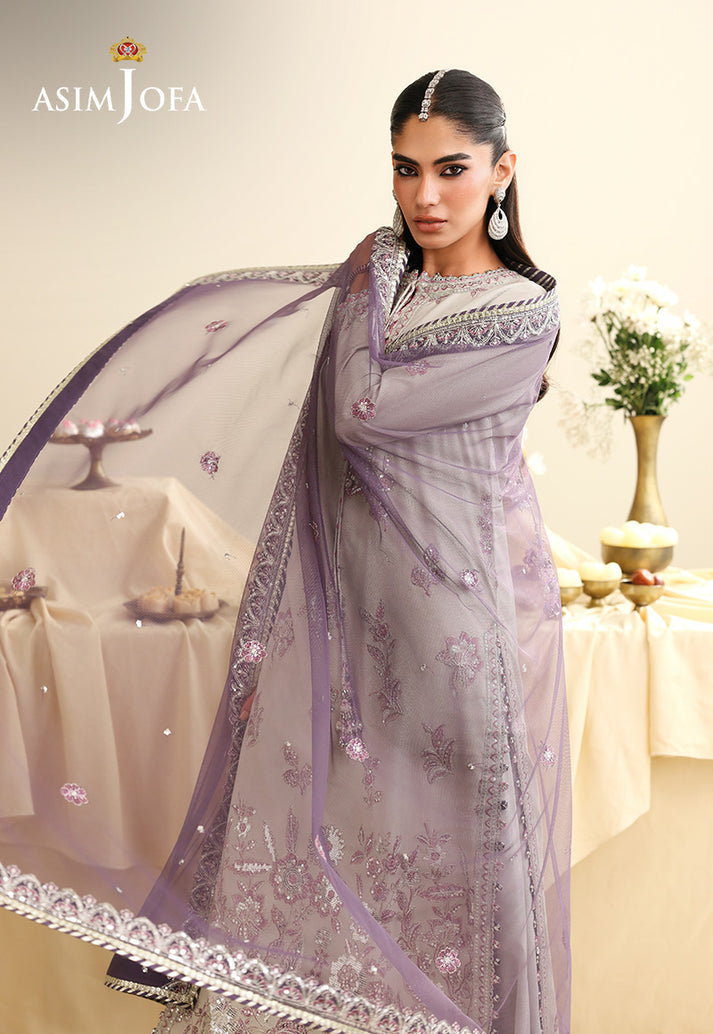 Asim Jofa | Luxury Formals 26 | AJULIH-09 by Asim Jofa - Designer Dress  - Type : Ladies Clothes - Available at Libayah - 100% Original 