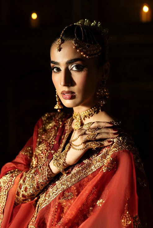 Saad Shaikh | Singhar Premium Silk 25 | SHAZMA by Saad Shaikh - Designer Dress  - Type : Ladies Clothes - Available at Libayah - 100% Original 