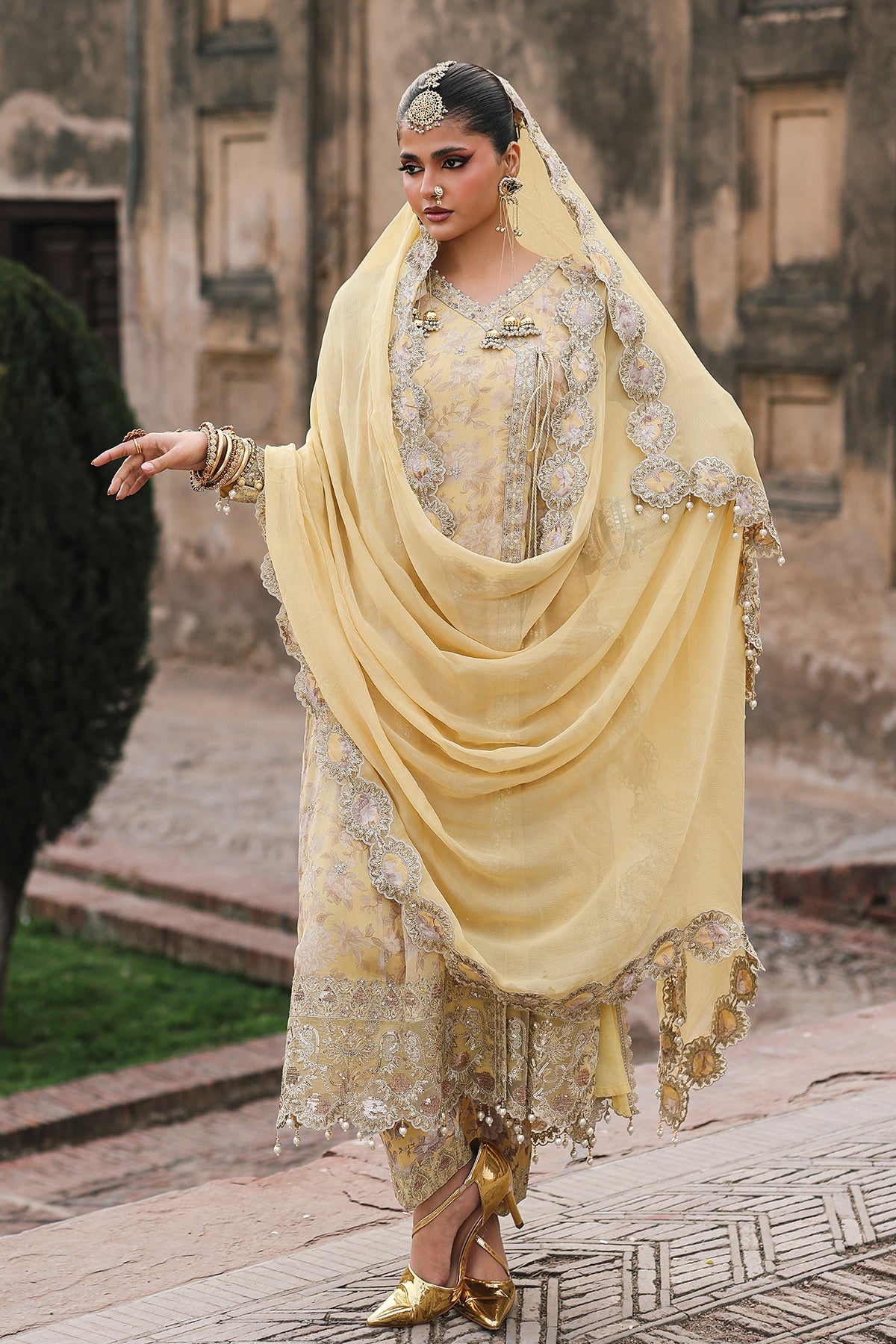 Charizma | Vasal Chiffon | VSL6-13 by Charizma - Designer Dress  - Type : Ladies Clothes - Available at Libayah - 100% Original 