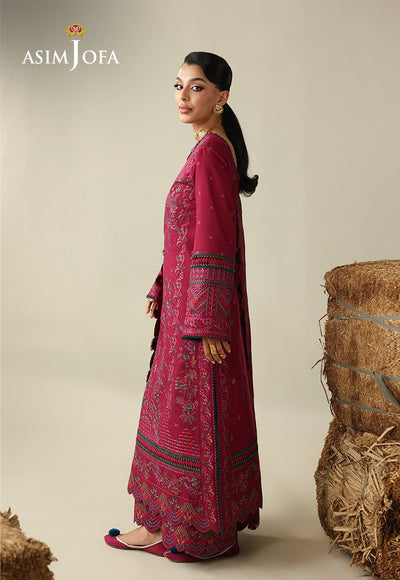 Asim Jofa | Kashmiri Collection 25 | AJULK-07 by Asim Jofa - Designer Dress  - Type : Ladies Clothes - Available at Libayah - 100% Original 