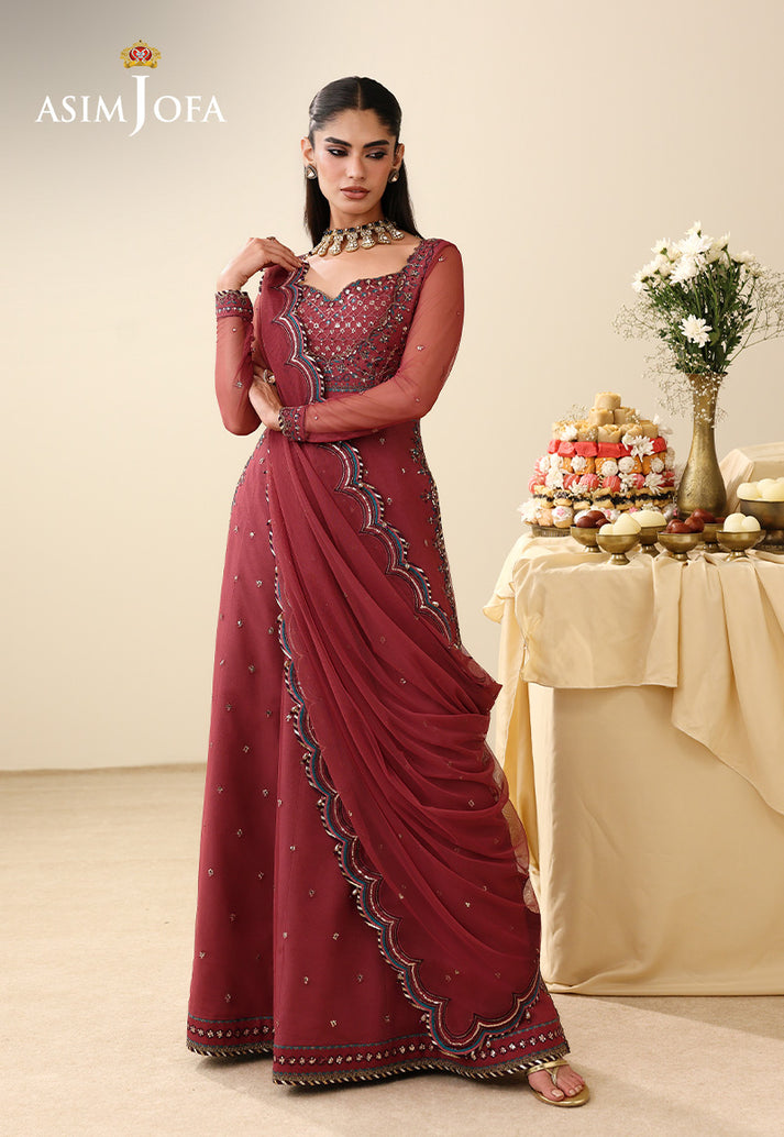 Asim Jofa | Luxury Formals 26 |AJULIH-05 by Asim Jofa - Designer Dress  - Type : Ladies Clothes - Available at Libayah - 100% Original 