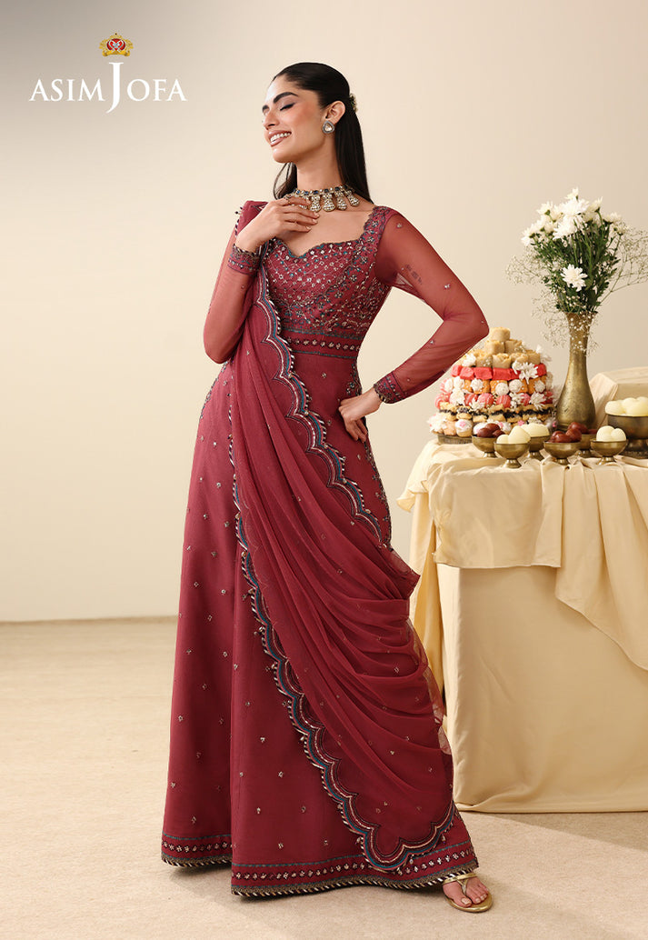 Asim Jofa | Luxury Formals 26 |AJULIH-05 by Asim Jofa - Designer Dress  - Type : Ladies Clothes - Available at Libayah - 100% Original 