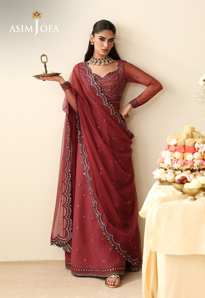 Asim Jofa | Luxury Formals 26 |AJULIH-05 by Asim Jofa - Designer Dress  - Type : Ladies Clothes - Available at Libayah - 100% Original 