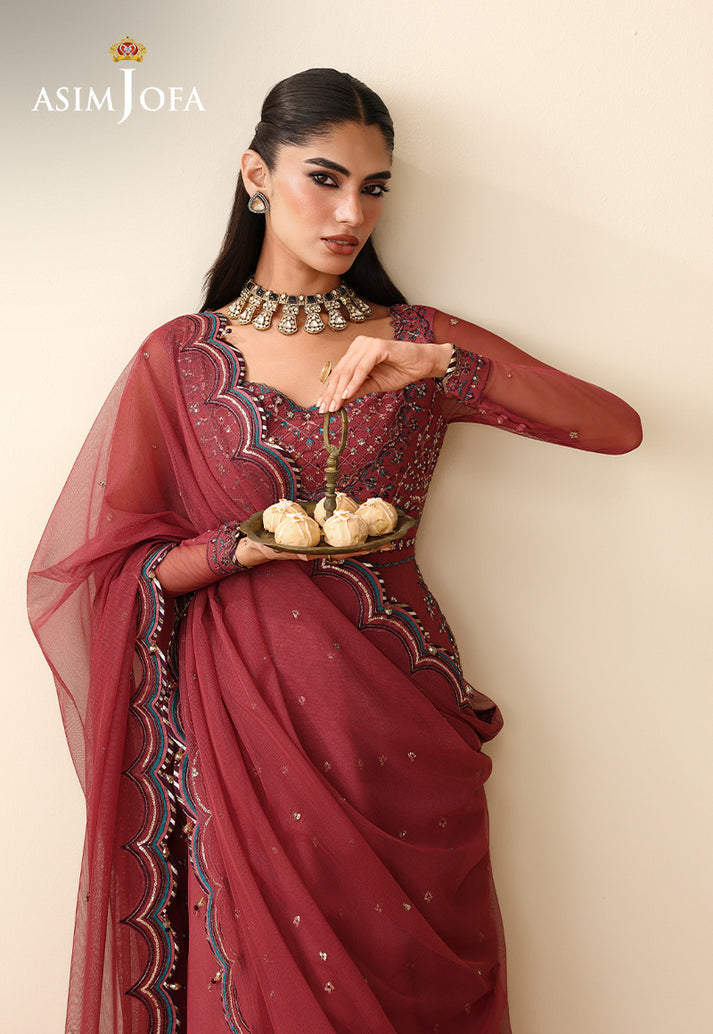 Asim Jofa | Luxury Formals 26 |AJULIH-05 by Asim Jofa - Designer Dress  - Type : Ladies Clothes - Available at Libayah - 100% Original 