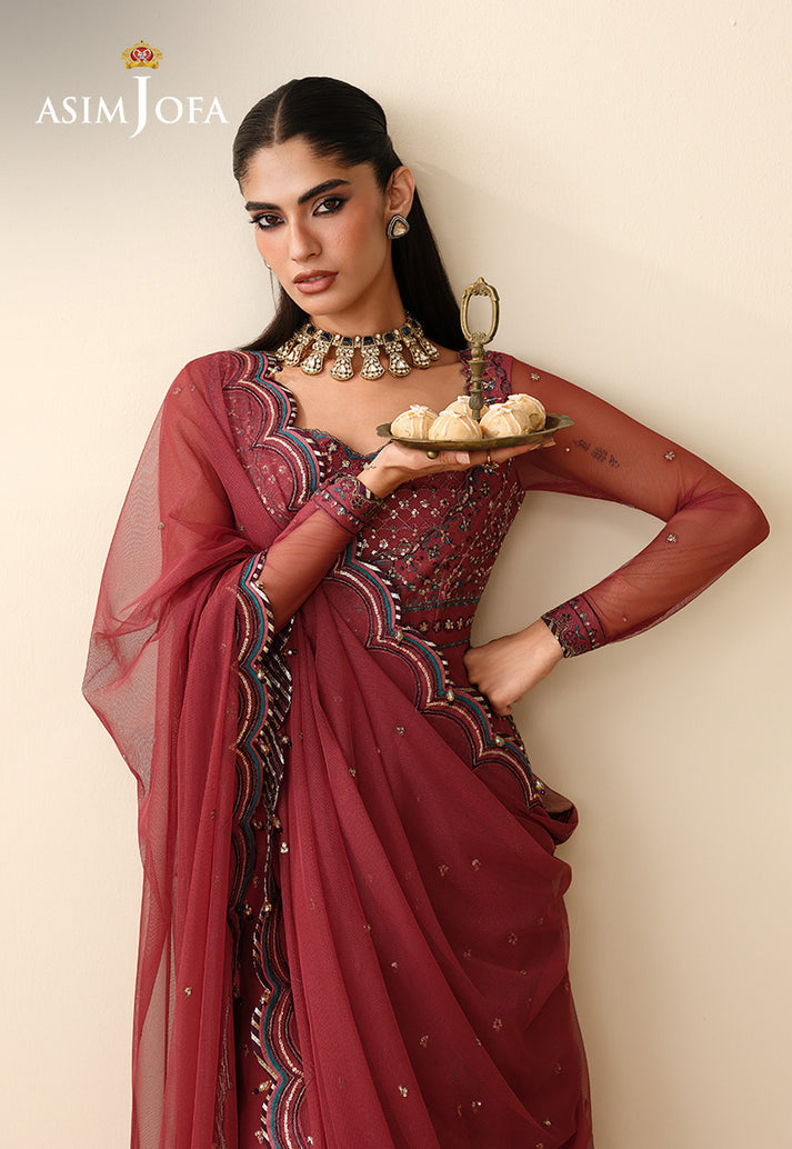 Asim Jofa | Luxury Formals 26 |AJULIH-05 by Asim Jofa - Designer Dress  - Type : Ladies Clothes - Available at Libayah - 100% Original 