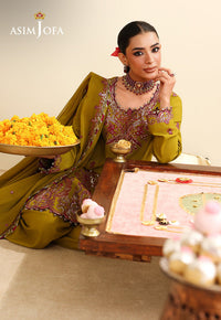 Asim Jofa | Luxury Formals 26 | AJULIH-07 by Asim Jofa - Designer Dress  - Type : Ladies Clothes - Available at Libayah - 100% Original 