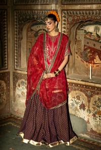 Saad Shaikh | Singhar Premium Silk 25 | GULRUKH by Saad Shaikh - Designer Dress  - Type : Ladies Clothes - Available at Libayah - 100% Original 