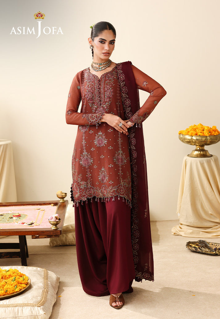 Asim Jofa | Luxury Formals 26 | AJULIH-03 by Asim Jofa - Designer Dress  - Type : Ladies Clothes - Available at Libayah - 100% Original 
