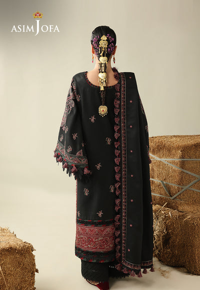 Asim Jofa | Kashmiri Collection 25 | AJULK-01 by Asim Jofa - Designer Dress  - Type : Ladies Clothes - Available at Libayah - 100% Original 
