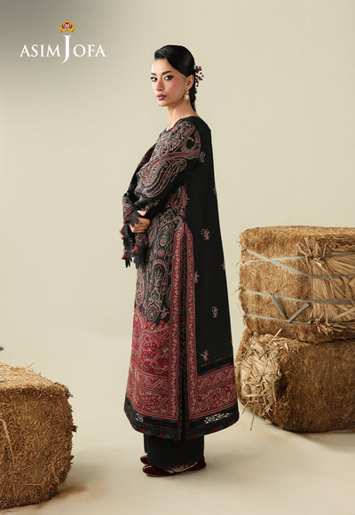 Asim Jofa | Kashmiri Collection 25 | AJULK-01 by Asim Jofa - Designer Dress  - Type : Ladies Clothes - Available at Libayah - 100% Original 