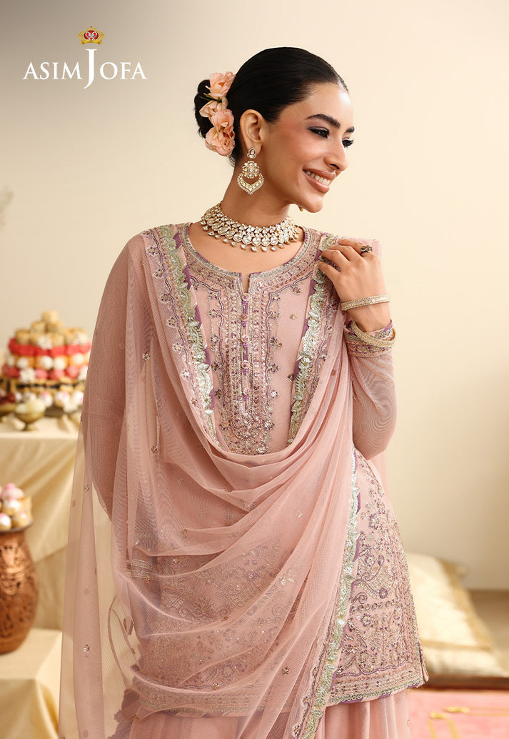 Asim Jofa | Luxury Formals 26 | AJULIH-01 by Asim Jofa - Designer Dress  - Type : Ladies Clothes - Available at Libayah - 100% Original 