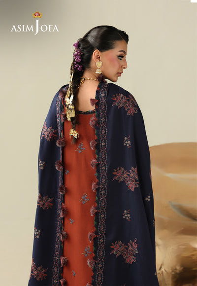 Asim Jofa | Kashmiri Collection 25 | AJULK-02 by Asim Jofa - Designer Dress  - Type : Ladies Clothes - Available at Libayah - 100% Original 