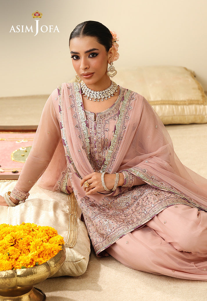 Asim Jofa | Luxury Formals 26 | AJULIH-01 by Asim Jofa - Designer Dress  - Type : Ladies Clothes - Available at Libayah - 100% Original 