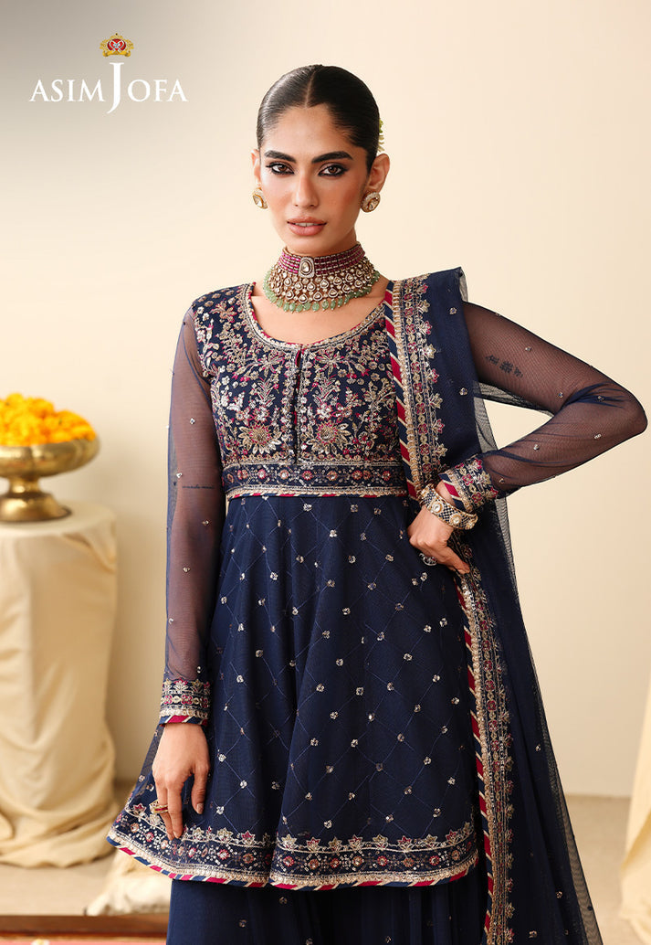 Asim Jofa | Luxury Formals 26 | AJULIH-02 by Asim Jofa - Designer Dress  - Type : Ladies Clothes - Available at Libayah - 100% Original 