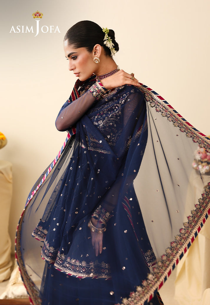 Asim Jofa | Luxury Formals 26 | AJULIH-02 by Asim Jofa - Designer Dress  - Type : Ladies Clothes - Available at Libayah - 100% Original 