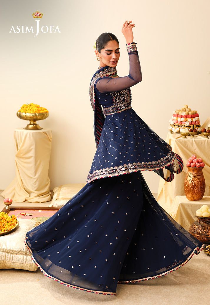 Asim Jofa | Luxury Formals 26 | AJULIH-02 by Asim Jofa - Designer Dress  - Type : Ladies Clothes - Available at Libayah - 100% Original 