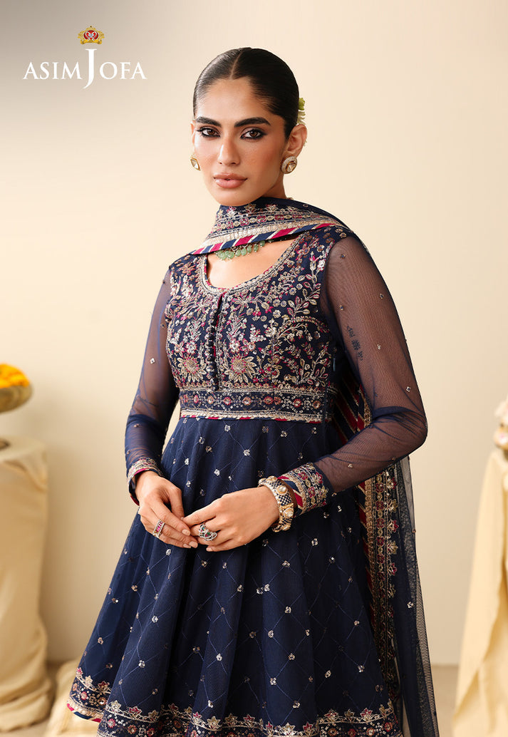 Asim Jofa | Luxury Formals 26 | AJULIH-02 by Asim Jofa - Designer Dress  - Type : Ladies Clothes - Available at Libayah - 100% Original 