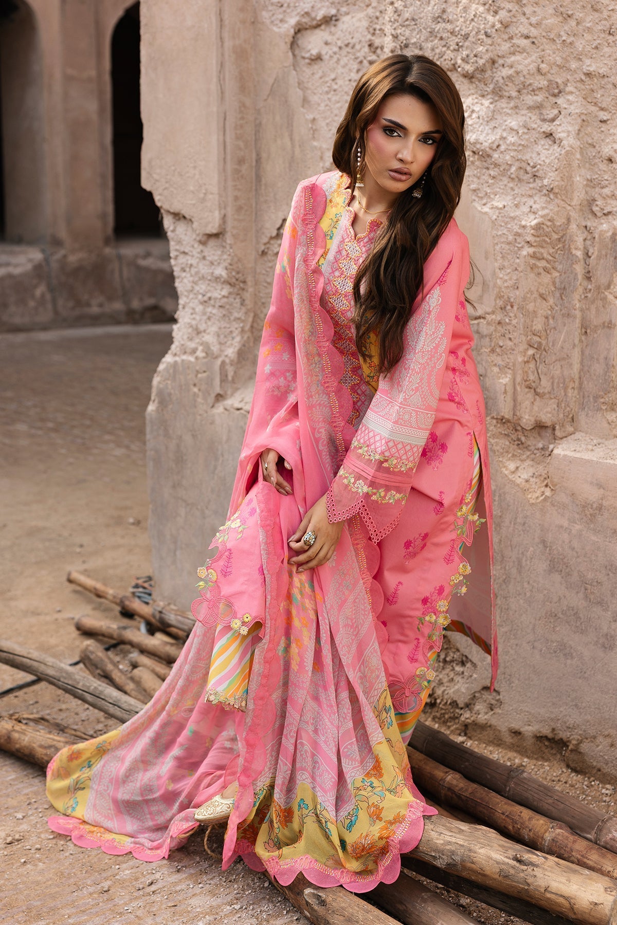 Charizma | Chunri Collection | CHN6-08 by Charizma - Designer Dress  - Type : Ladies Clothes - Available at Libayah - 100% Original 