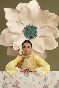 Afrozeh | Basic Pret 26 RTW | NACRE by Afrozeh - Designer Dress  - Type : Ladies Clothes - Available at Libayah - 100% Original 