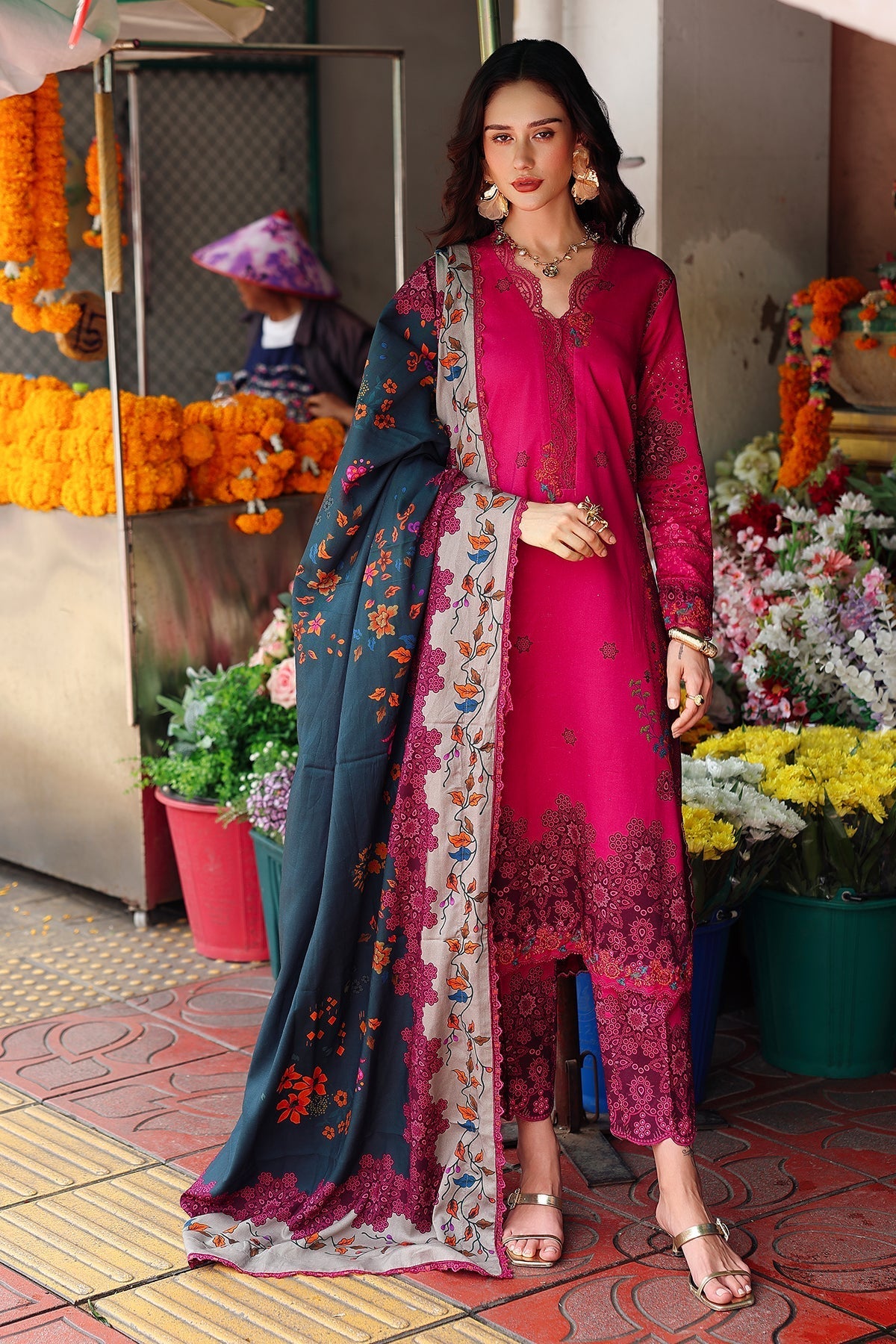 Charizma | Aniq Winter 2025 | ANW6-06 by Charizma - Designer Dress  - Type : Ladies Clothes - Available at Libayah - 100% Original 