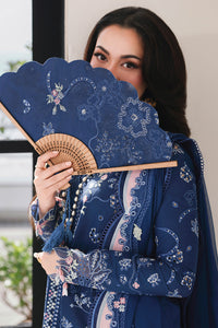 Qalamkar | Sahil Luxury Lawn 26 | SA-16 ESMA by Qalamkar - Designer Dress  - Type : Ladies Clothes - Available at Libayah - 100% Original 