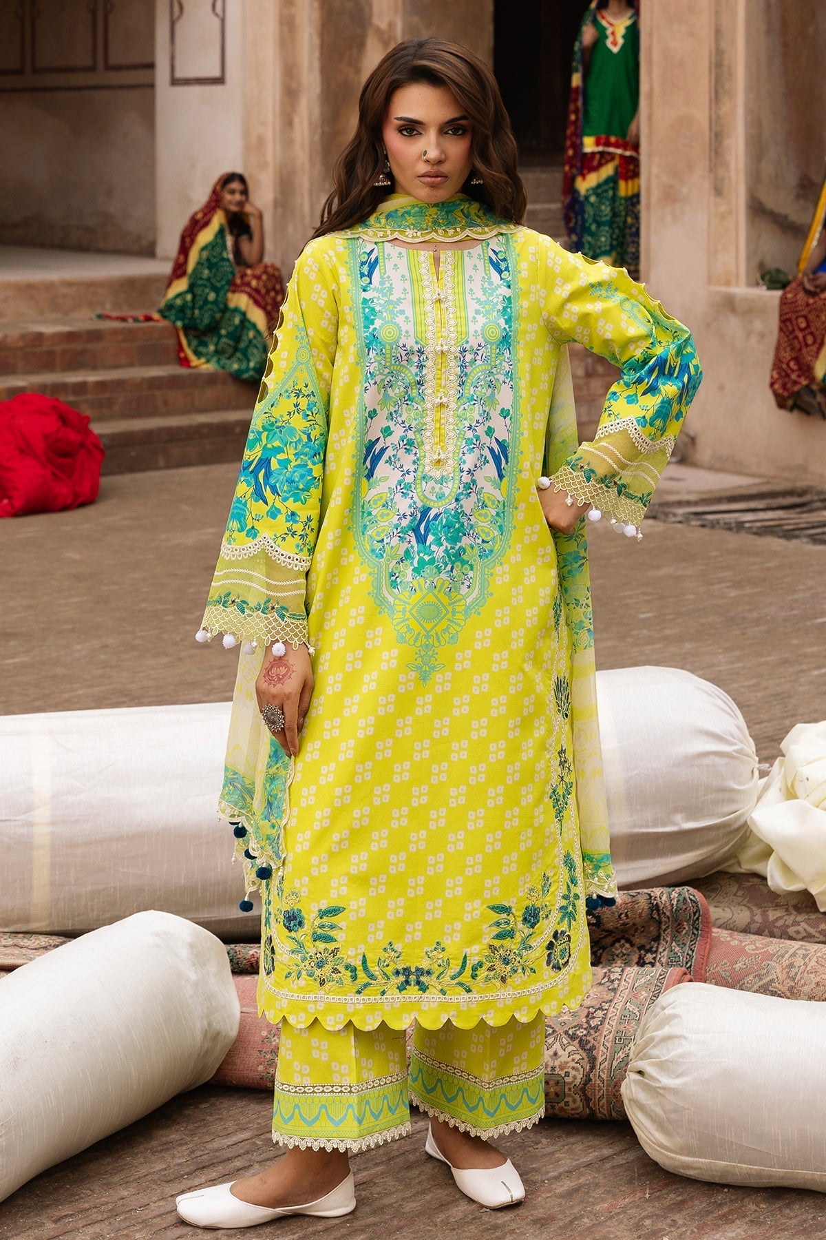 Afrozeh | Basic Pret 26 RTW | NACRE by Afrozeh - Designer Dress  - Type : Ladies Clothes - Available at Libayah - 100% Original 