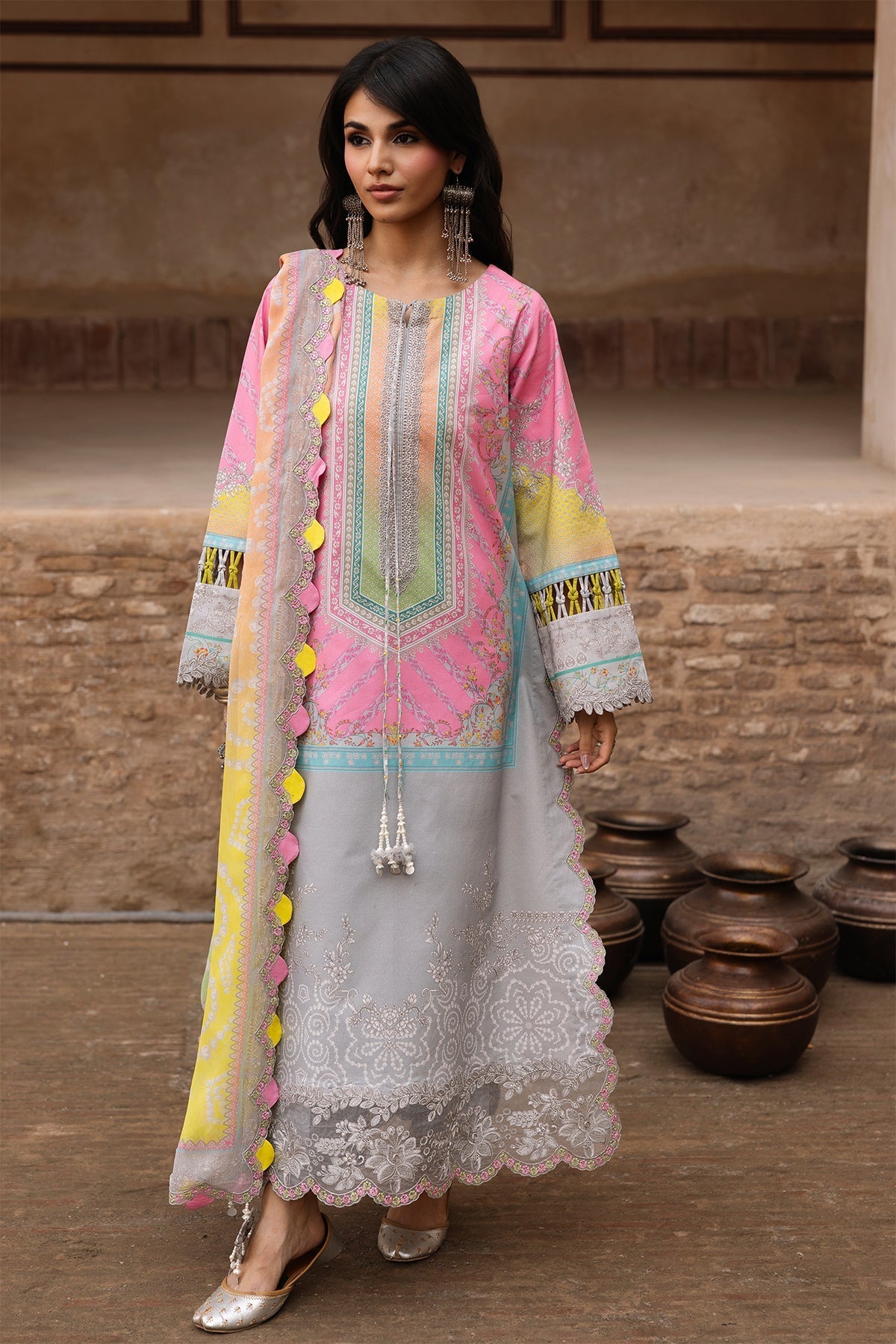 Charizma | Chunri Collection | CHN6-01 by Charizma - Designer Dress  - Type : Ladies Clothes - Available at Libayah - 100% Original 