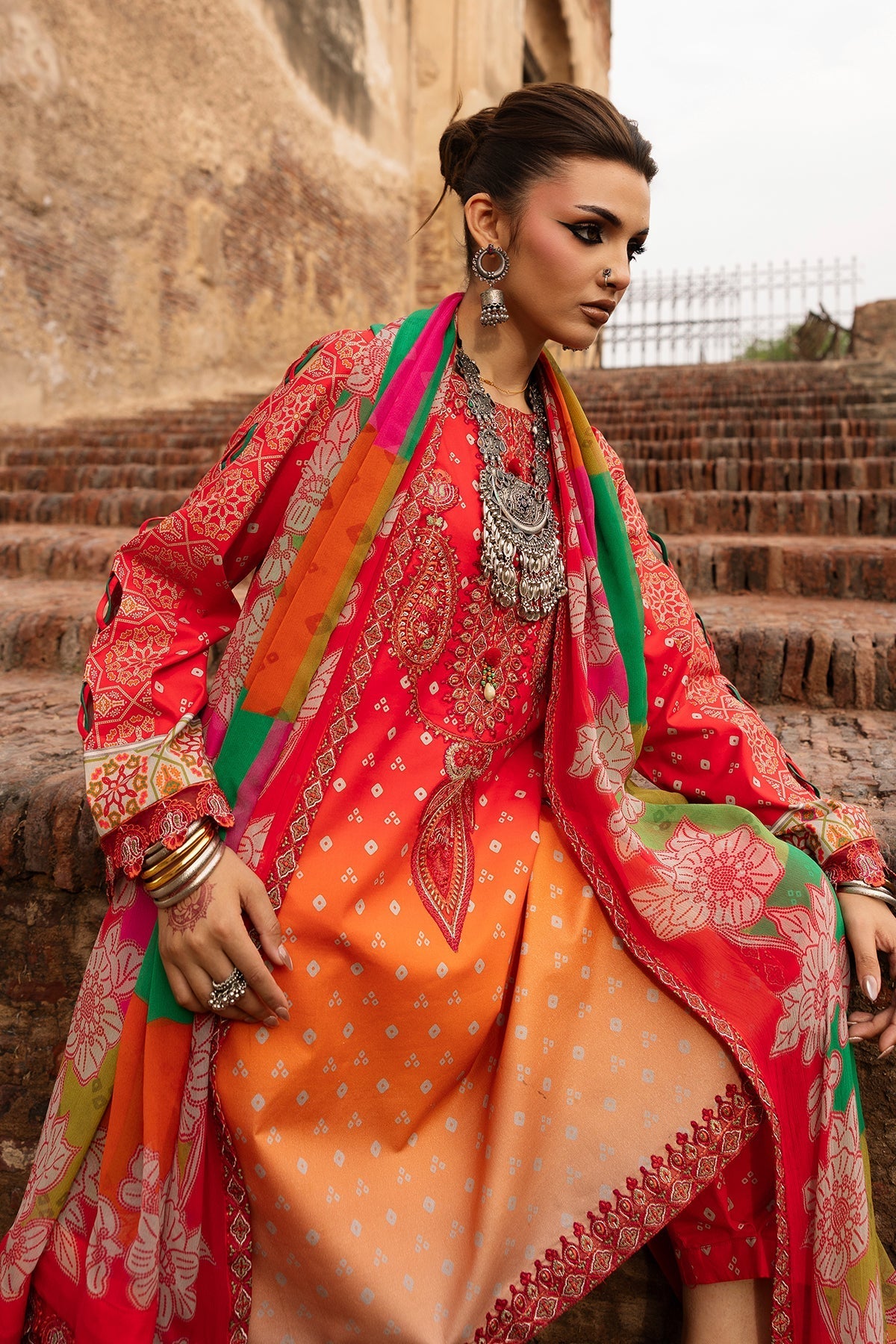Charizma | Chunri Collection | CHN6-06 by Charizma - Designer Dress  - Type : Ladies Clothes - Available at Libayah - 100% Original 