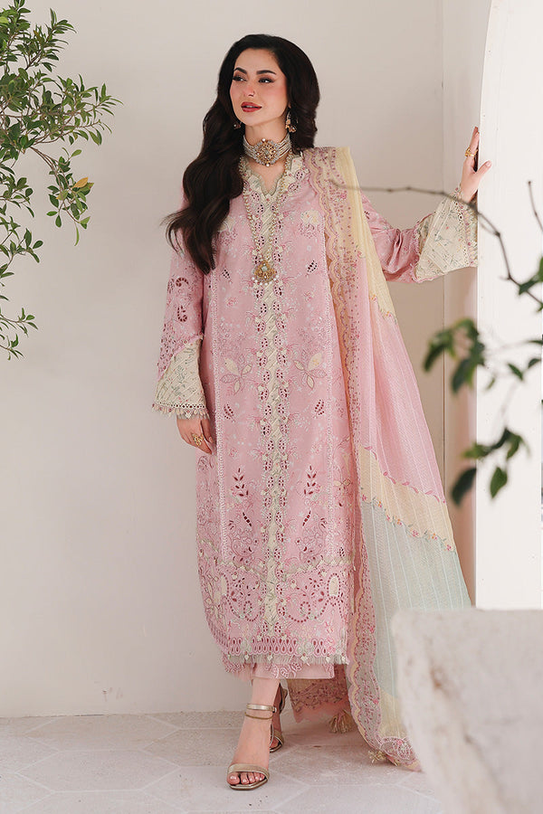 Qalamkar | Sahil Luxury Lawn 26 | SA-09 HANIYA by Qalamkar - Designer Dress  - Type : Ladies Clothes - Available at Libayah - 100% Original 