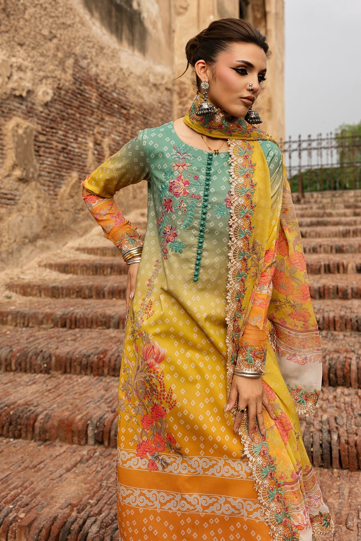 Charizma | Chunri Collection | CHN6-03 by Charizma - Designer Dress  - Type : Ladies Clothes - Available at Libayah - 100% Original 