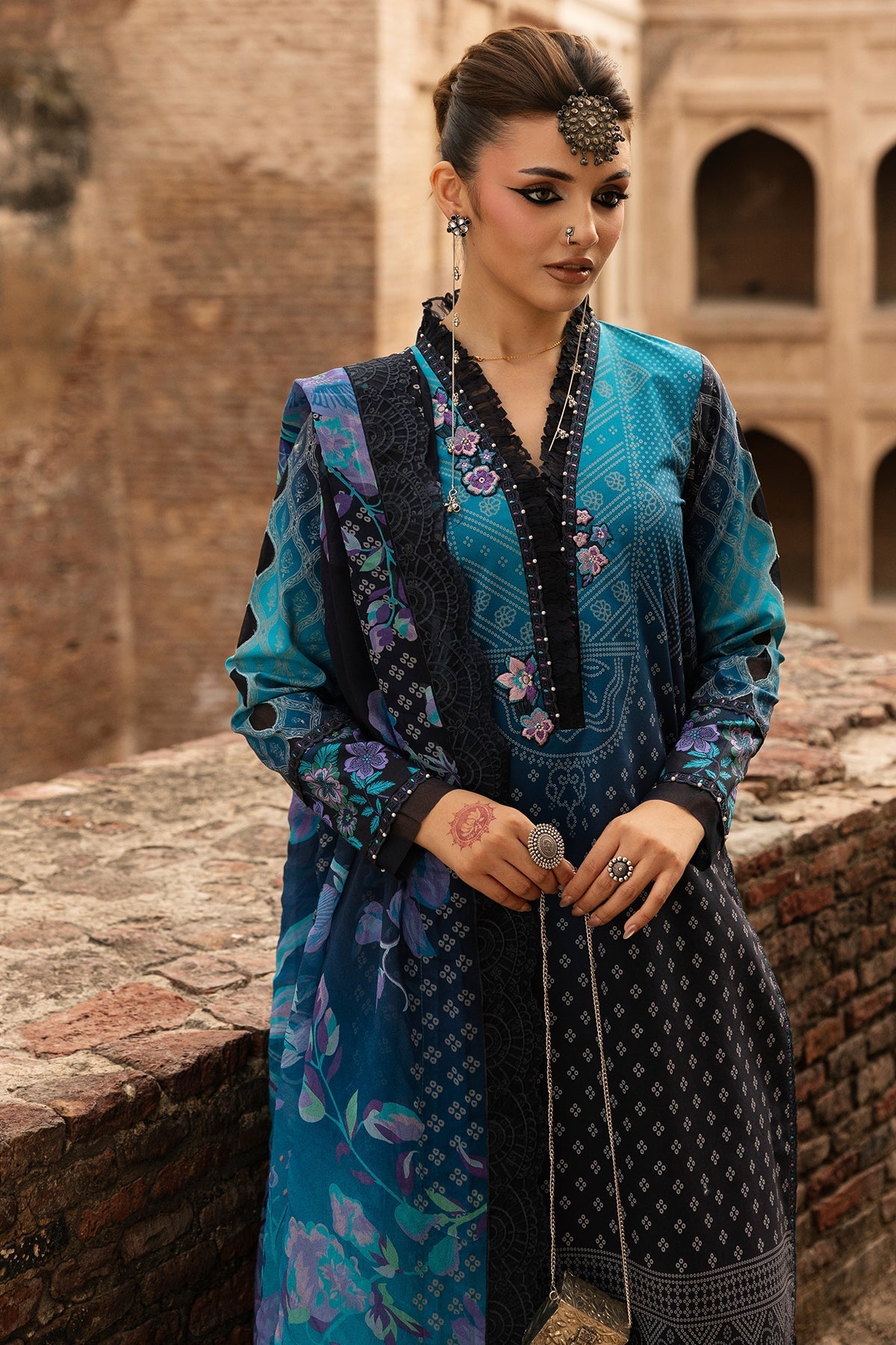 Charizma | Chunri Collection | CHN6-04 by Charizma - Designer Dress  - Type : Ladies Clothes - Available at Libayah - 100% Original 