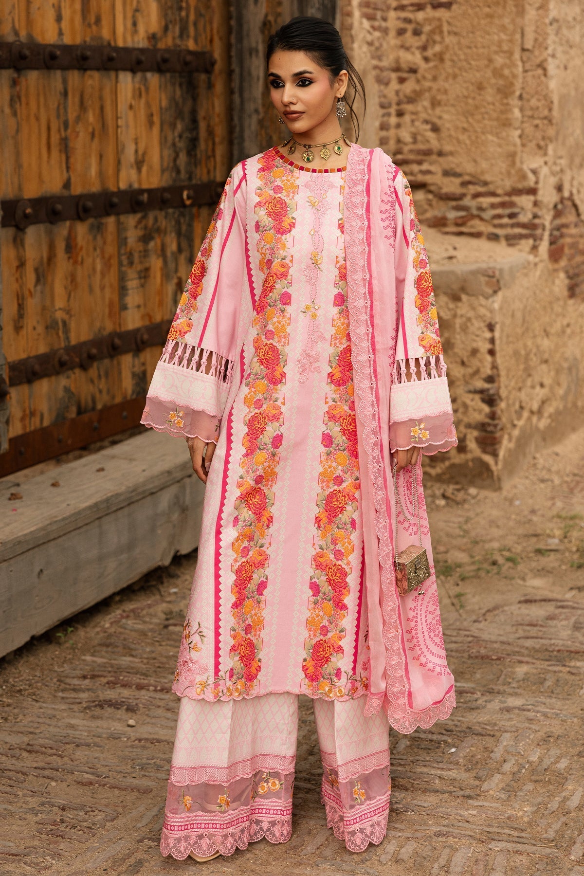 Afrozeh | Basic Pret 26 RTW | NACRE by Afrozeh - Designer Dress  - Type : Ladies Clothes - Available at Libayah - 100% Original 