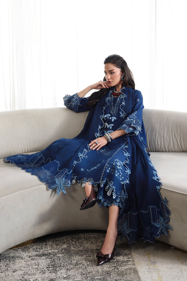Qalamkar | Q Line Lawn 26 | QKL-01 SORAI by Qalamkar - Designer Dress  - Type : Ladies Clothes - Available at Libayah - 100% Original 