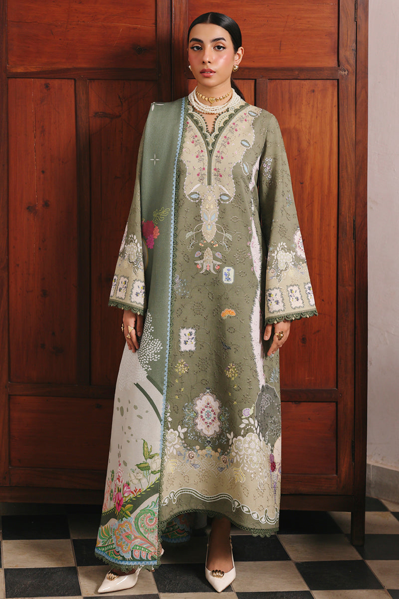QW-09 (A) KHANZA – authentic Pakistani dress from the Qalamkar QPrints Winter 25 collection for women in the UK