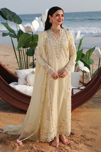 Qalamkar | Sahil Luxury Lawn 26 | SA-03 SAFA by Qalamkar - Designer Dress  - Type : Ladies Clothes - Available at Libayah - 100% Original 