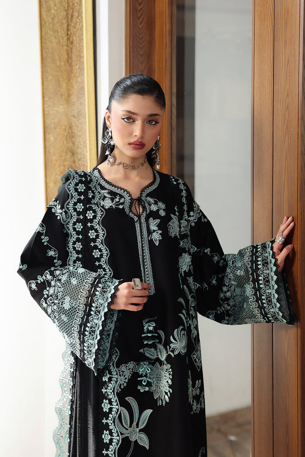 Qalamkar | Q Line Lawn 26 | QKL-06 SANA by Qalamkar - Designer Dress  - Type : Luxury - Available at Libayah - 100% Original 