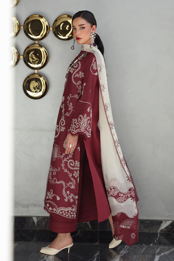 Qalamkar | Q Line Lawn 26 | QKL-08 NISA by Qalamkar - Designer Dress  - Type : Ladies Clothes - Available at Libayah - 100% Original 