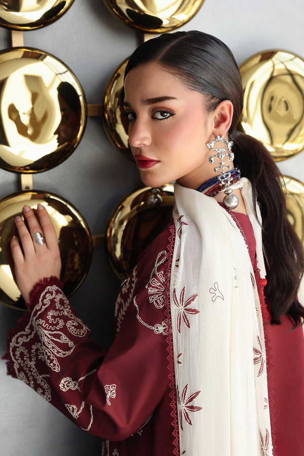 Qalamkar | Q Line Lawn 26 | QKL-08 NISA by Qalamkar - Designer Dress  - Type : Ladies Clothes - Available at Libayah - 100% Original 