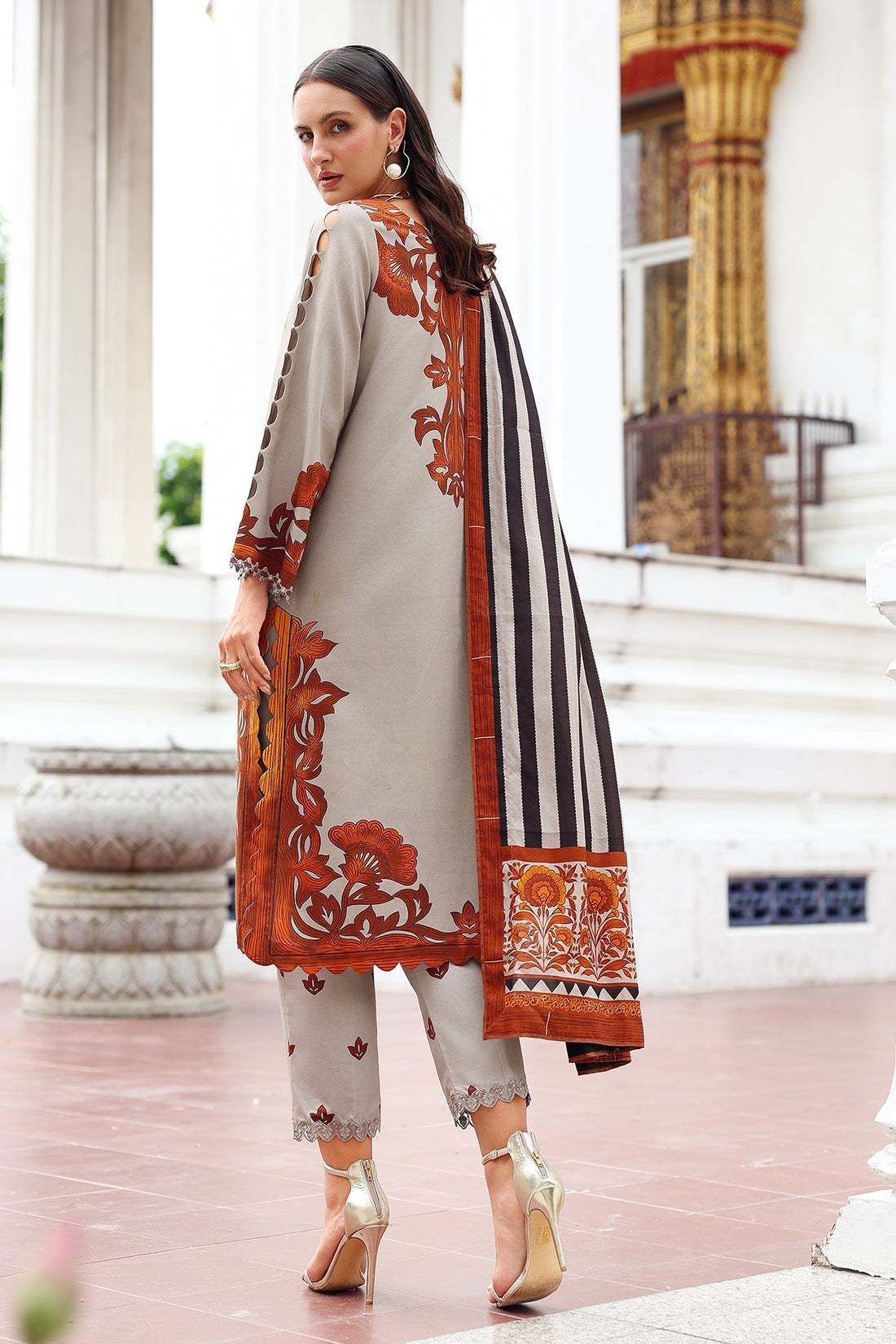 Charizma | Aniq Winter 2025 |  ANW6-05 by Charzima - Designer Dress  - Type : Ladies Clothes - Available at Libayah - 100% Original 