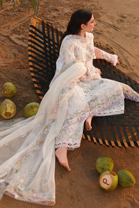 Qalamkar | Sahil Luxury Lawn 26 | SA-10 ILARA by Qalamkar - Designer Dress  - Type : Ladies Clothes - Available at Libayah - 100% Original 