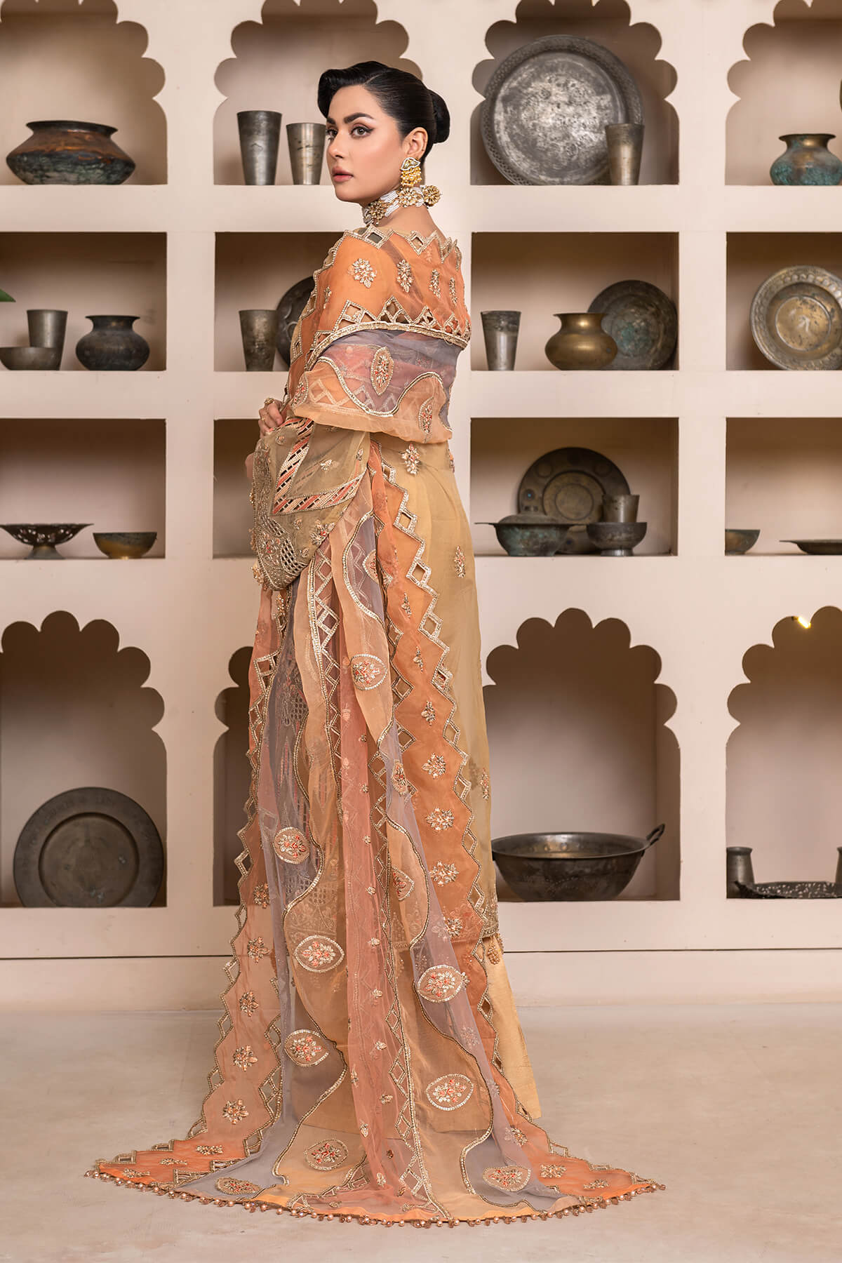 Janique | Luxury Collection 24 | D-003 Evening Gold by Janique - Designer Dress - Type: Ladies Clothes - Available at Libayah - 100% Original